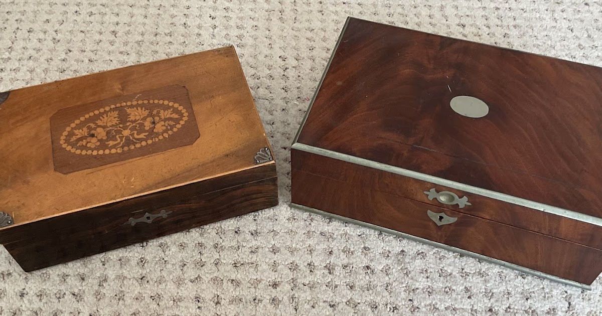 Three Antique Ladies’ Necessaires, or Sewing Boxes Plus, Have Found Their Way Here